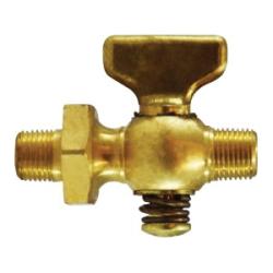 Air Cock 3/8MIP X MIP HEX TEE HNDL AIR COCK