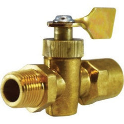 O-Ring Sealed Solid Bottom Valve 3/8 FIP X MIP SOLID BOTTOM VALVE