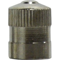 Short Dome Cap SHT NKL PLATED DOME CAP