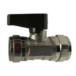 Straight Mini Ball Valve 3/8 FEMALEXFEMALE STRT MINI BALL VALVE