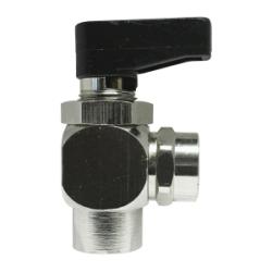90 deg Angle Mini Ball Valve 3/8 FIP X FIP 90 DEGREE MINI BALL VALVE