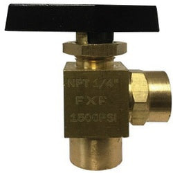 Angle Ball Valve 1/8FPTX1/8FPT ANGLE BALL VALVE