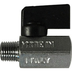 Miniature Ball Valve 1/2 M X F CHROME MINI BALL VALVE