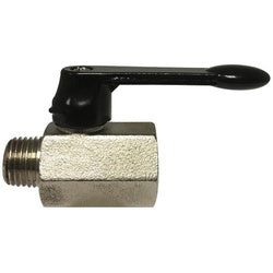 Mini Ball Valve 1/4 FXM MINI BV LEVER HDLE W/VITON SEALS