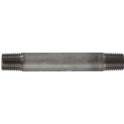 Welded Pipe Nipple 1/4 X CLOSE 304 SS NIPPLE