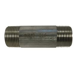 Welded Pipe Nipple 3/4 X 2 304 SS NIPPLES
