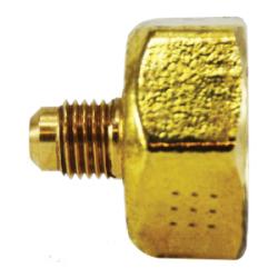 Drum Adapter 1/4 X 1/2 M FLARE X FIP DRUM ADP Brass