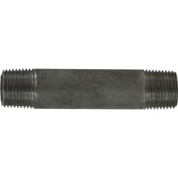 Seamless Pipe Nipple 3/8 X 4 SC80 304SS SEAMLESS