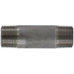 Seamless Pipe Nipple 1 X 2 SC80 304SS SEAMLESS
