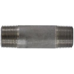 Seamless Pipe Nipple 1 X 2-1/2 SC80 304SS SEAMLESS