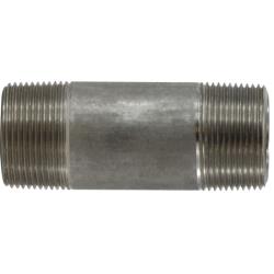 Seamless Pipe Nipple 1-1/4 X 3 SC80 304SS SEAMLESS