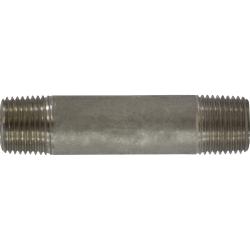 Seamless Pipe Nipple 1/2 X 1-1/2 SC80 316SS SEAMLESS
