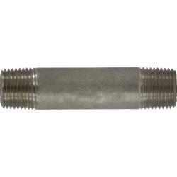 Seamless Pipe Nipple 1/2 X 3-1/2 SC80 316SS SEAMLESS