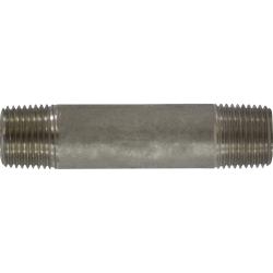 Seamless Pipe Nipple 1/2 X 4 SC80 316SS SEAMLESS