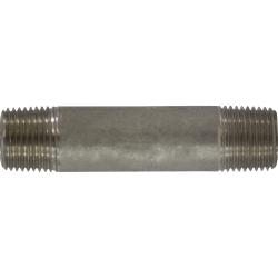 Seamless Pipe Nipple 1/2 X 4-1/2 SC80 316SS SEAMLESS