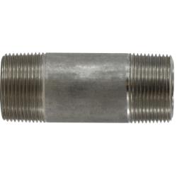 Seamless Pipe Nipple 1-1/4 X 6 SC80 316SS SEAMLESS