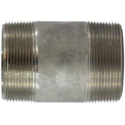 Seamless Pipe Nipple 2 X 3-1/2 SC80 316SS SEAMLESS
