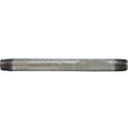 Welded Pipe Nipple 1/8 X 8 GALV STEEL NIPPLE