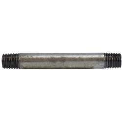 Welded Pipe Nipple 1/4 X 4 GALV STEEL NIPPLE