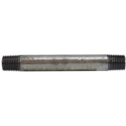 Welded Pipe Nipple 1/4 X 5 GALV STEEL NIPPLE