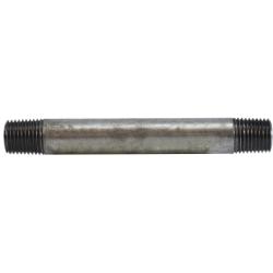 Welded Pipe Nipple 1/4 X 9 GALV STEEL NIPPLE