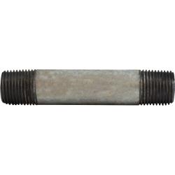 Welded Pipe Nipple 3/8 X 8 GALV STEEL NIPPLE