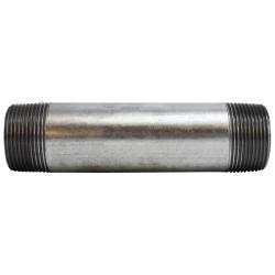 Welded Pipe Nipple 1-1/4 X 8 GALV STEEL NIPPLE