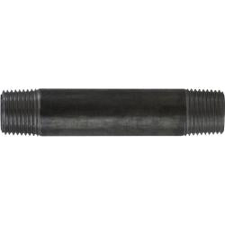 Welded Pipe Nipple 1/2 X 6 BLACK NIPPLES