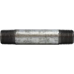 Pipe Nipple 1/4 X 4 SCH80 GALV STEEL NIPPLE
