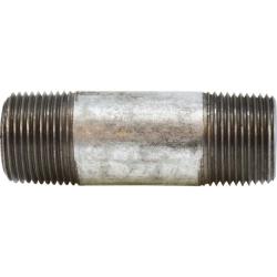 Pipe Nipple 1 X 4-1/2 SCH80 GALV STEEL NIPP