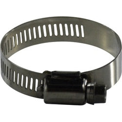 Wide Band Worm Drive Clamp 9/16-1-1/16 ALL 316 SS CLAM