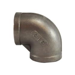 90 deg Elbow 1-1/2 316 STAINLESS STEEL ELBOW