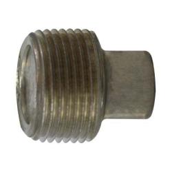Solid Hex Head Plug 1/8 316SS SOLID SQ HEAD PLUG