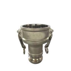 Type DA Cam and Groove Reducer Coupler 6 X 4 SS FXM CPLR - TYPE DA