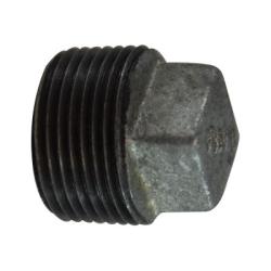 Cored Square Head Plug 3/4 GALV SQ HD CORED PLUG