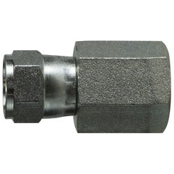 Straight Adapter 9/16-18X1/4 FJIC SWVXFNPT ST ADPT
