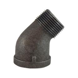 45 deg Street Elbow 1/8 BLACK 45 STREET ELBOW