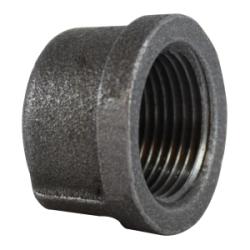 Cap 2-1/2 BLACK CAP
