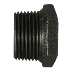 Reducer Hex Bushing 1-1/2 X 1-1/4 MXF BLACK HEX BUSH