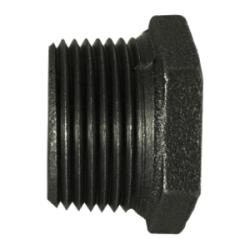 Reducer Hex Bushing 3 X 2-1/2 M X F BLACK HEX BUSHNG
