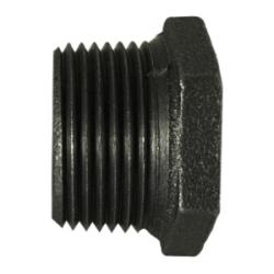 Reducer Hex Bushing 1 X 1/2 M X F BLACK HEX BUSHNG