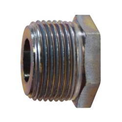Reducer Hex Bushing 1/2X3/8 MXF ZINC PLTD STEEL HEX BUSH