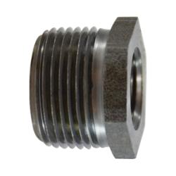 Hex Bushing 1 X 1/4 MXF BLACK STEEL HEX BUSH