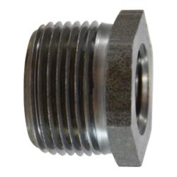 Reducer Hex Bushing 1-1/4 x 1/8 BLACK STEEL BUSHING