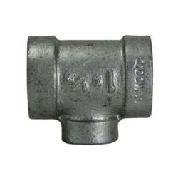 Reducing Tee 3/4 X 1/2   300 PD  GALV MALL RED TEE