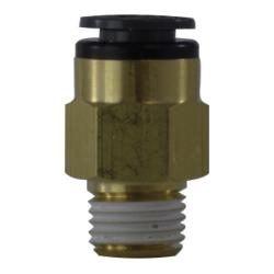 Straight Adapter 1/4  MPT X 5/32  TUBE DOT COMPOSITE ADPT