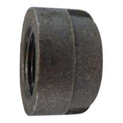 Cap 2-1/2 300 PD BLK MALL CAP