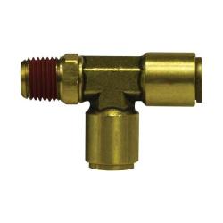 Swivel Run Tee 1/4X1/8 PI X MIP DOT SWVL RUN TE