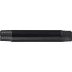 Seamless Pipe Nipple 2 X 6 SC40 BLACK SEAMLESS