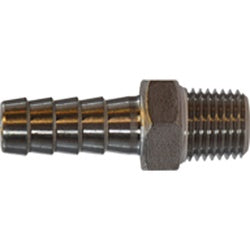 Adapter 1-1/2 X 1-1/4 Hose Barb X MIP 304SS ADP